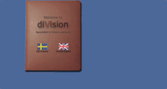 Desktop Screenshot of division.se