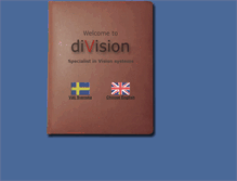 Tablet Screenshot of division.se